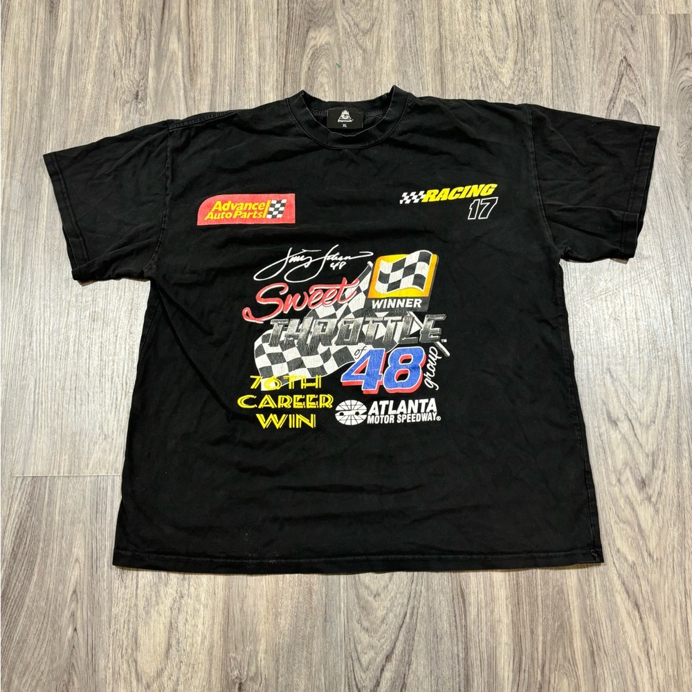 NASCAR Supermade Vintage Tony Stewart Double Sided Graphic Shirt Sized Men’s XL